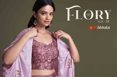 FLORY VOL-34 BY KHUSHBOO STYLISH PALAZZO SALWAR KAMEEZ WHOLESALER IN INDIA